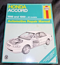 Honda Accord 1998 and 1999
