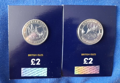 Dunkirk 2 pound 1940 - dunkirk, £2