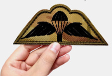 British Parachute Wings Official VELCRO® Multicam MTP Patch Combat Army Airborne
