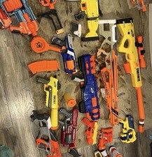 Nerf Guns Bundle Assorted with Bullets and Accessories