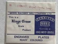 KINGS CROSS OO GAUGE - LOCO