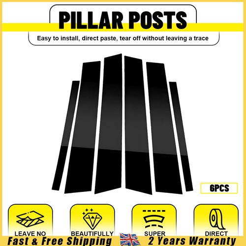Window door pillar trim - door, b-pillar