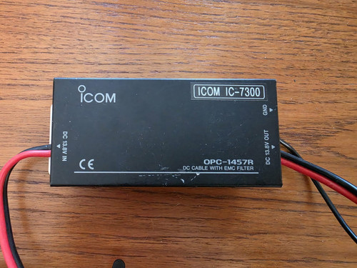 Icom opc 1457r 30a - dc, power