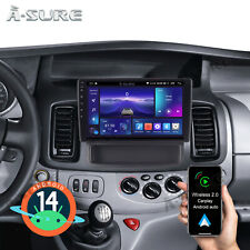 2+64GB Android 14 CarPlay Car Radio GPS Sat Nav For Vauxhall Vivaro A 2010-2014