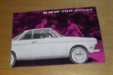 BMW 700 Coupe Brochure 1960 -