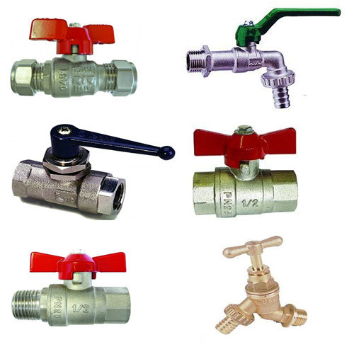 Handle valve lever - t-handle, ball