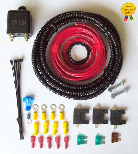 Split charge relay - charge, kit