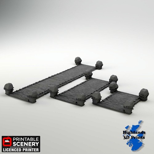 Chasm bridges scatter - chasm, terrain