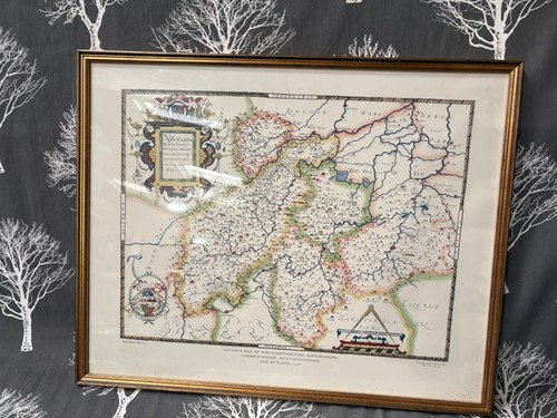 Saxton 1576 map of - 1576,