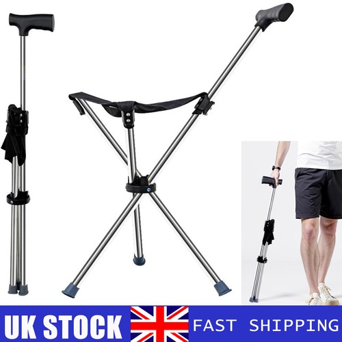 2in1 folding walking stick - 2in1,
