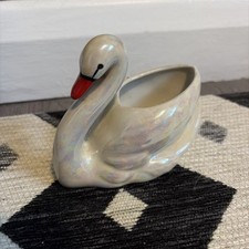 Vintage Retro Ceramic Swan