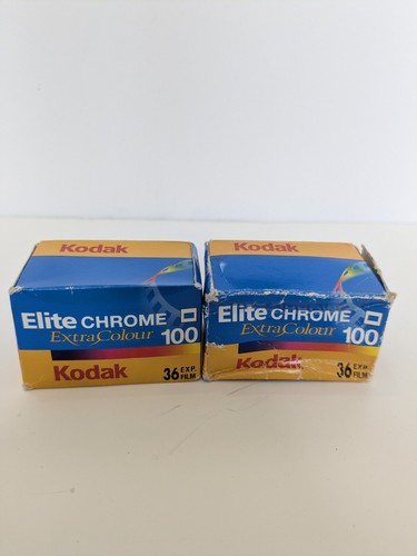 Two sealed boxes - sealed, kodak