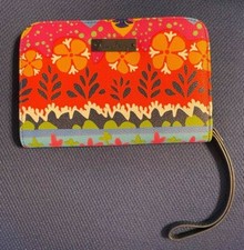 Vera Bradley Rio Stripe Zip-Around Wristlet - NWOT