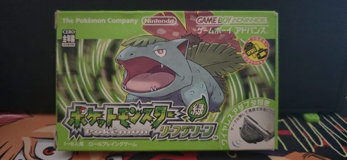Pokemon leaf green version - leaf,