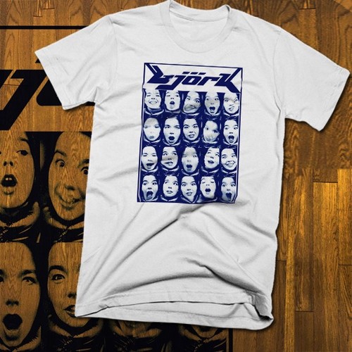 Vintage björk white - björk, shirt