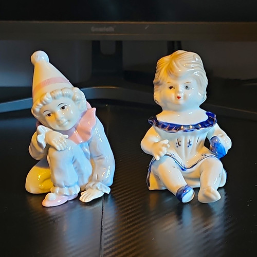 Porcelain clown child - clown,