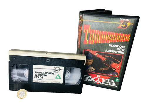 Vhs video tape thunderbirds - vhs,