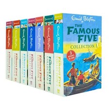 Enid Blyton Famous Five Collection 1-7 Books Set 21 Stories (3 Books in 1) NEW