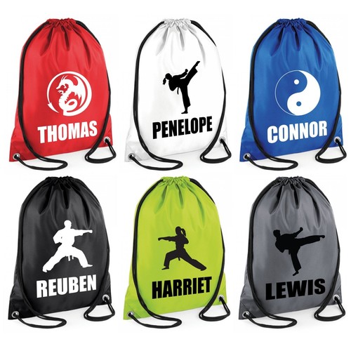 Personalised karate bag - personalised,