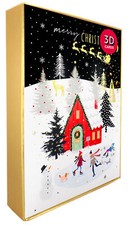 Box Of 5 Pop Up 3D Ice Skaters