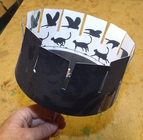 Zoetrope kit victorian style - victorian,