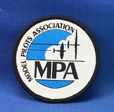 VINTAGE SEW-ON BADGE - MPA MODEL PILOTS ASSOCIATION