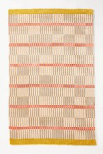 Geometric striped rug - striped,