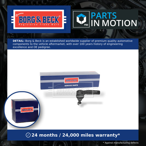 Tie track rod - track, end