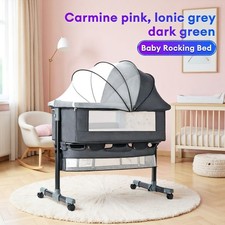 Baby Bedside Crib Sleeper Bassinet Safe Co-Sleeping Storage Bag Easy install UK