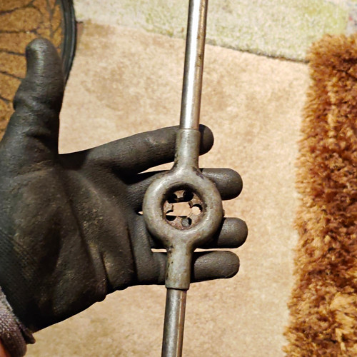 Steel die stock - steel, wrench