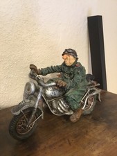 THE SIDECAR german COMIC ART of Guillermo Forchino soldiers figure statue cart 
