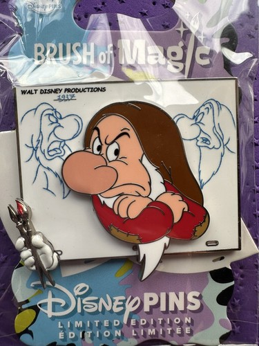 Grumpy snow white brush - snow, of