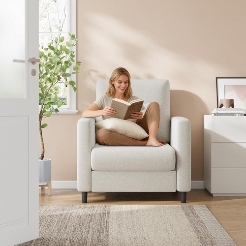 Upholstered accent chair - upholstered,