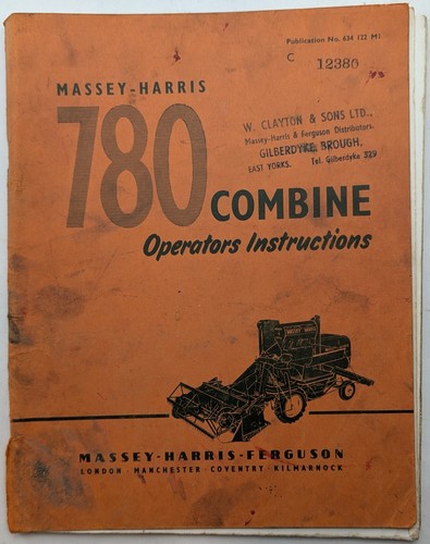 Vintage massey harris - vintage, 780