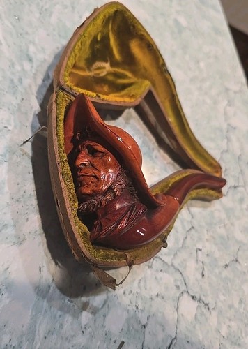 Antique meerschaum pipe - antique,
