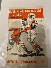 Rare - Hull KR V Bradford Northern 06/10/1951 Rugby League Programme