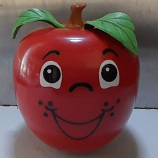 Vintage Fisher Price Toys 1972 Chiming Happy Apple. UK ONLY. Free Postage.