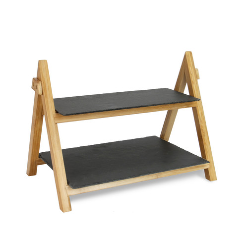 Tier slate cake - slate, stand