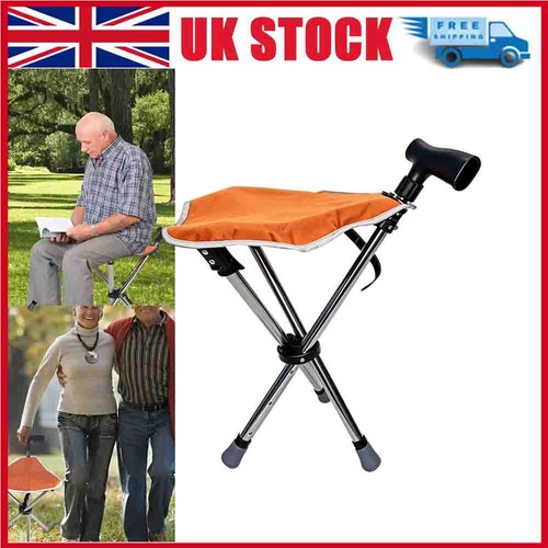 Folding walking stick - folding,