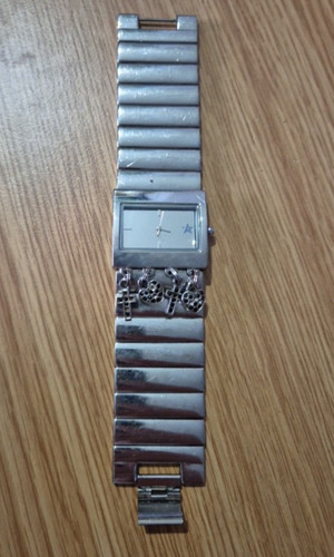 Pamela anderson silver watch - anderson,