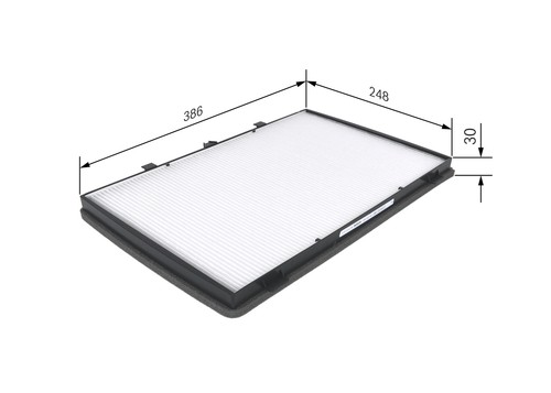 Bosch filter cabin air - bosch, mg