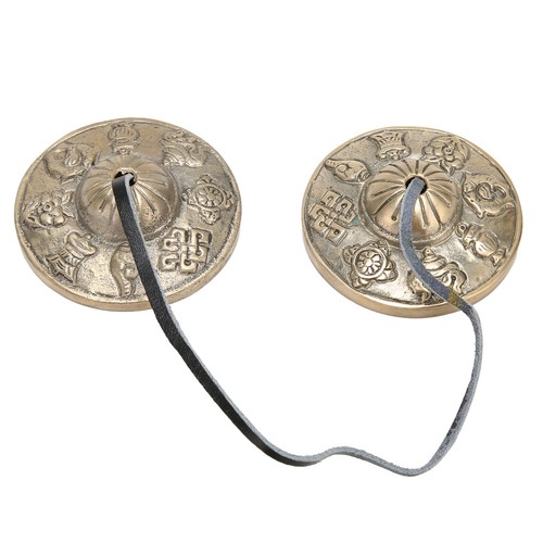 Tibetan cymbals auspicious - ­tibetan,