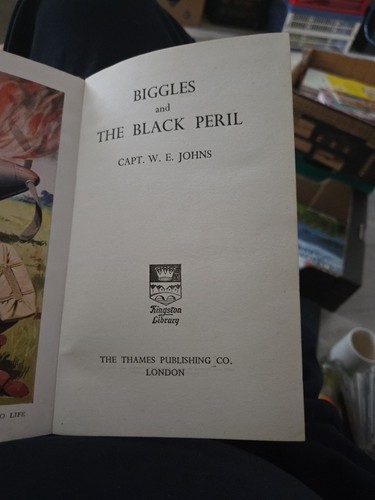 Biggles and the black peril - and,
