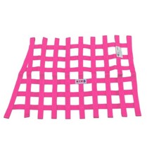 Pink Fluo Window Net Stock Car ORCIi Spedeworth Autograss Brisca Trapezoid STR