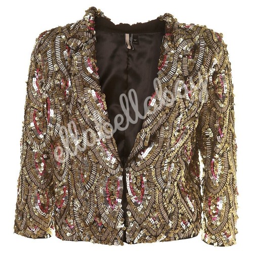 Topshop gold silver trophy - gold,