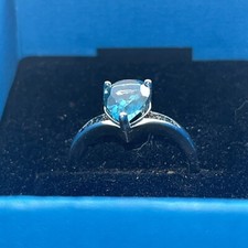London Blue Topaz Soliatre