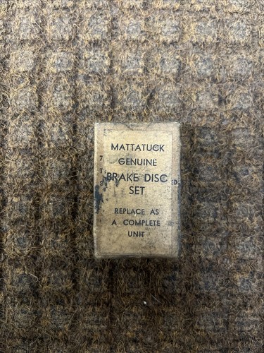Vintage mattatuck genuine - vintage,