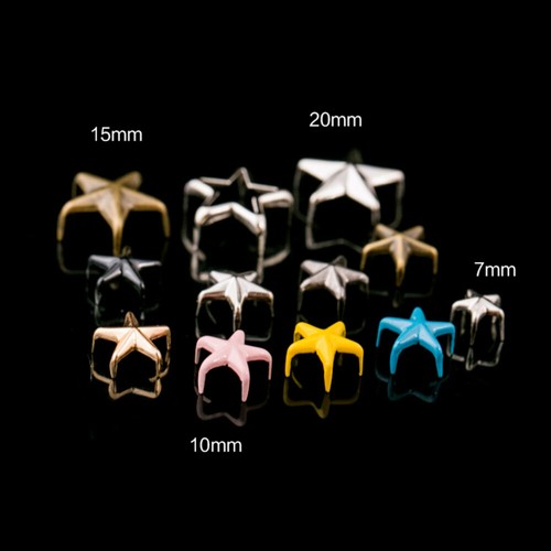 Star shape punk - shape, studs