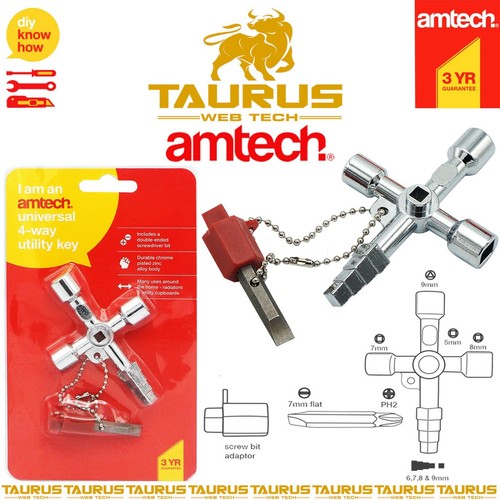 Amtech universal utility - universal, key