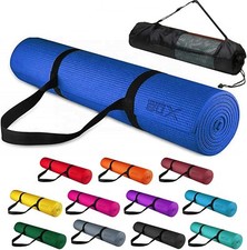 YOGA MAT 6mm GYM FITNESS EXERCISE ECO FRIENDLY FOAM NON SLIP PILATES PHYSIO MATS